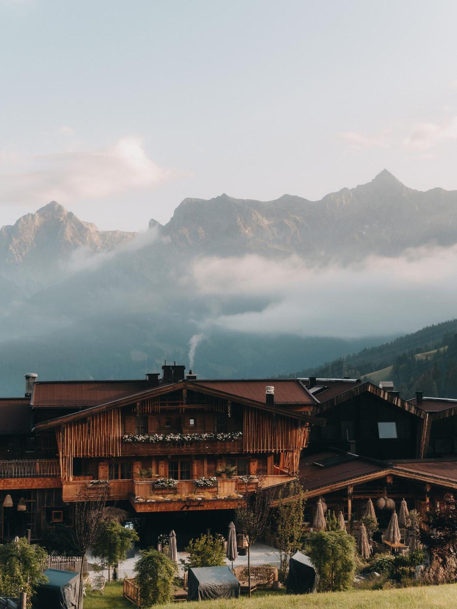 Jufenalm Boho Hotel & Restaurant Maria Alm am Steinernen Meer Esterno foto