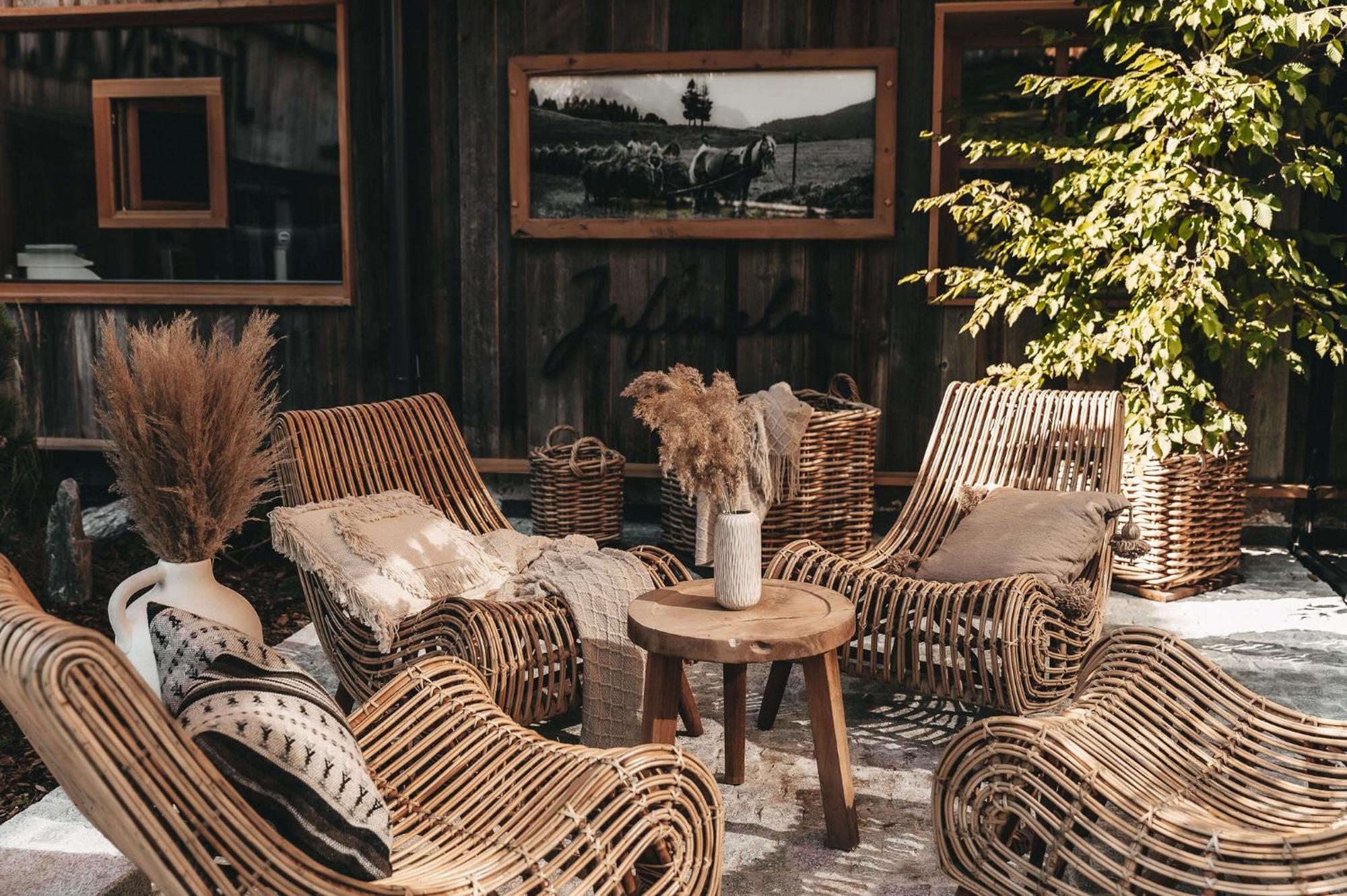 Jufenalm Boho Hotel & Restaurant Maria Alm am Steinernen Meer Esterno foto